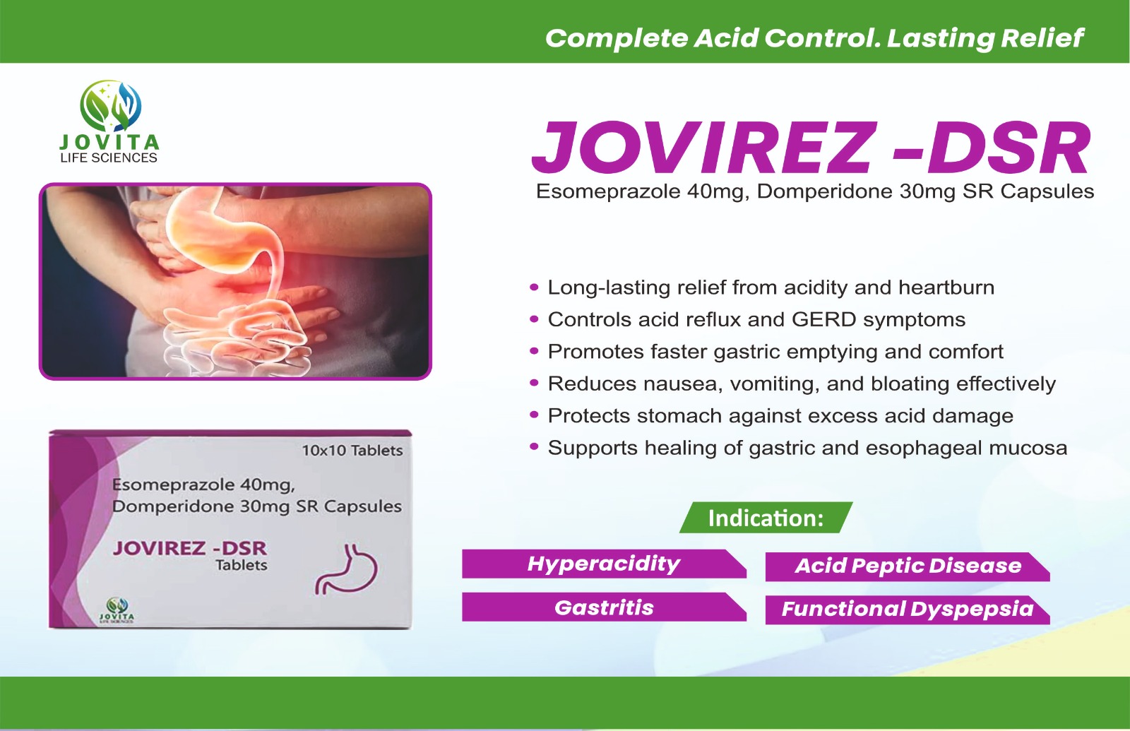 JOVIREZ DSR packaging